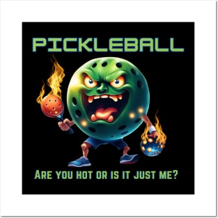 Pickleball - Are you hot or is it just me? Posters and Art